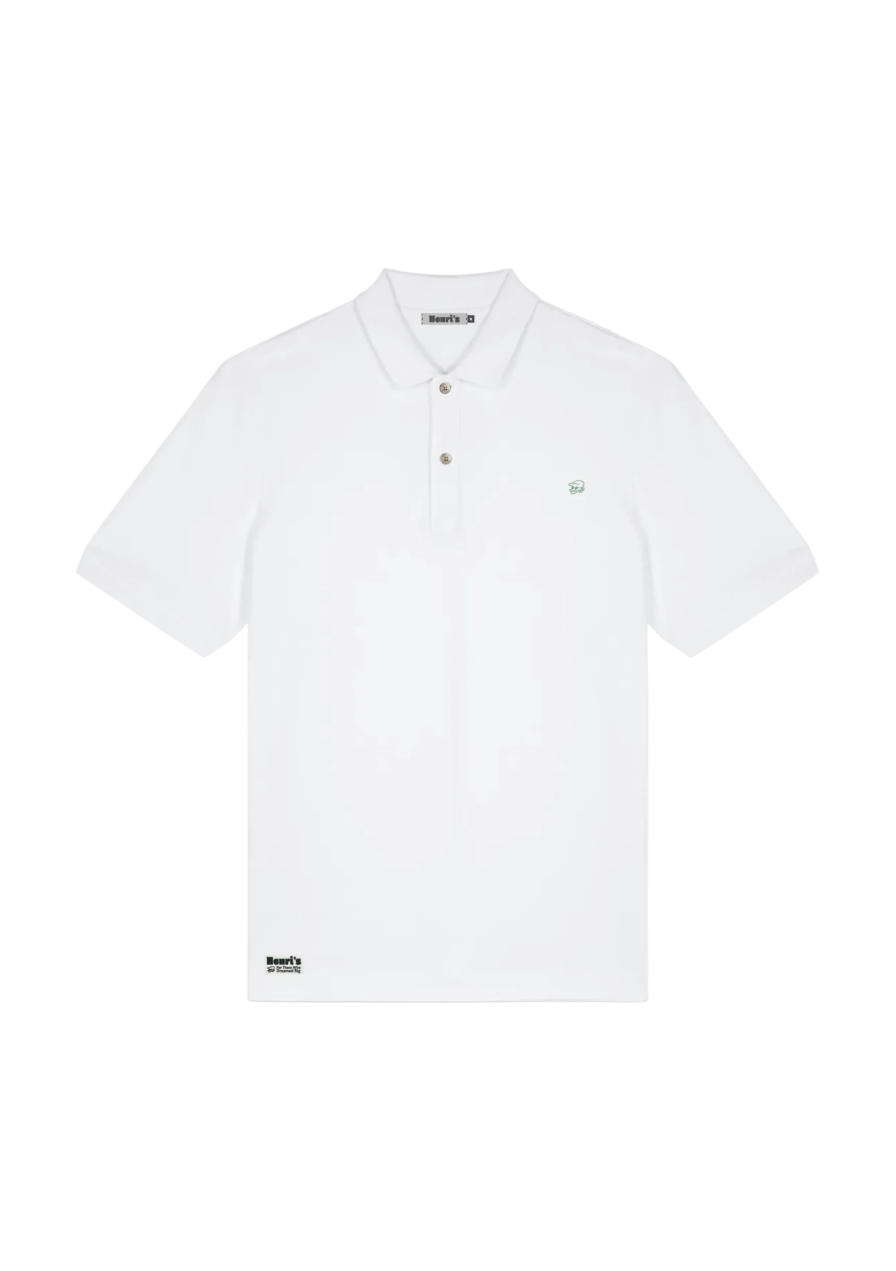 LINE WHITE POLO